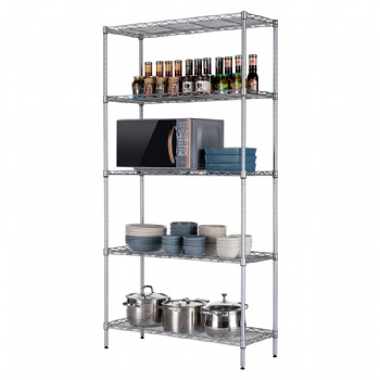 Five-layer metal storage rack