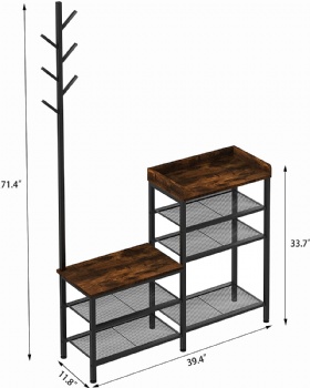 4-in-1 coat rack