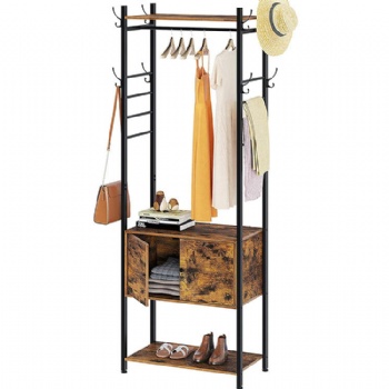 American-style foyer coat rack