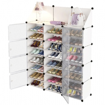 Dustproof shoe racks for household shoe cabinets