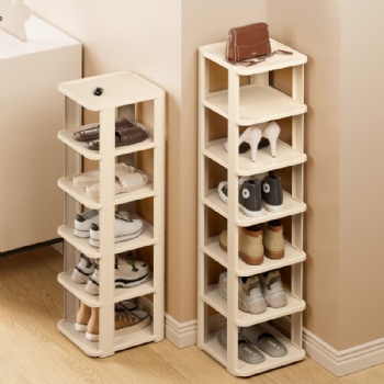 Multi-layer, space-saving shoe racks