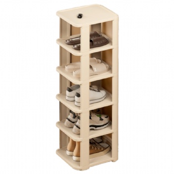 Multi-layer, space-saving shoe racks