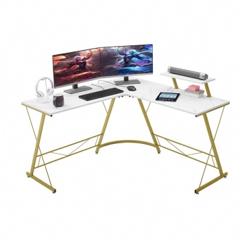 Simple office computer desk