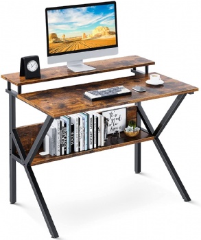 Modern minimalist small computer desk