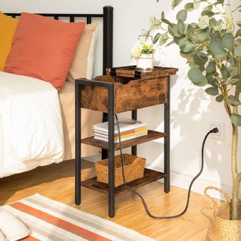 Vintage-style bedside table