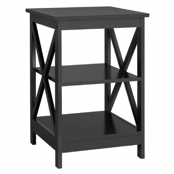 Modern, minimalist panel side table