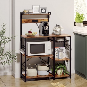 Bread rack with power socket