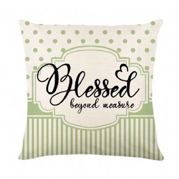 Spring print pillowcase