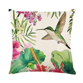 New flower and bird pillowcase