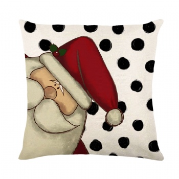 Christmas snowman pillowcase