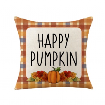 Pumpkin harvest pillowcase