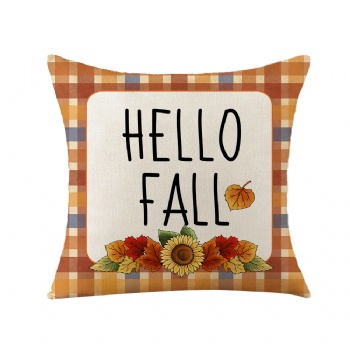 Pumpkin harvest pillowcase